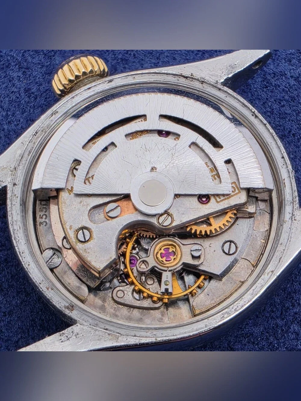 Vintage 1954 Rolex Oyster Perpetual Ladies Watch 6505 Stainless & 18k Gold + COA